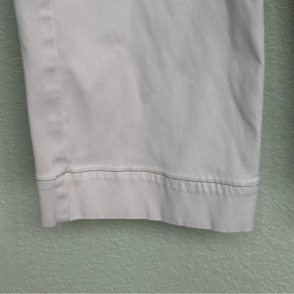 SPANX Light Pink Cropped Wide Leg Pants Petite Small Stretch Twill Flattering - Picture 5 of 7
